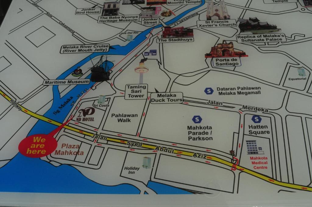 Nd Hotel Malacca Екстер'єр фото